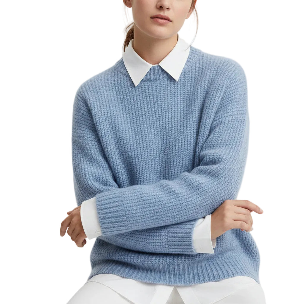 ELODIE Knit O Neck Sweater