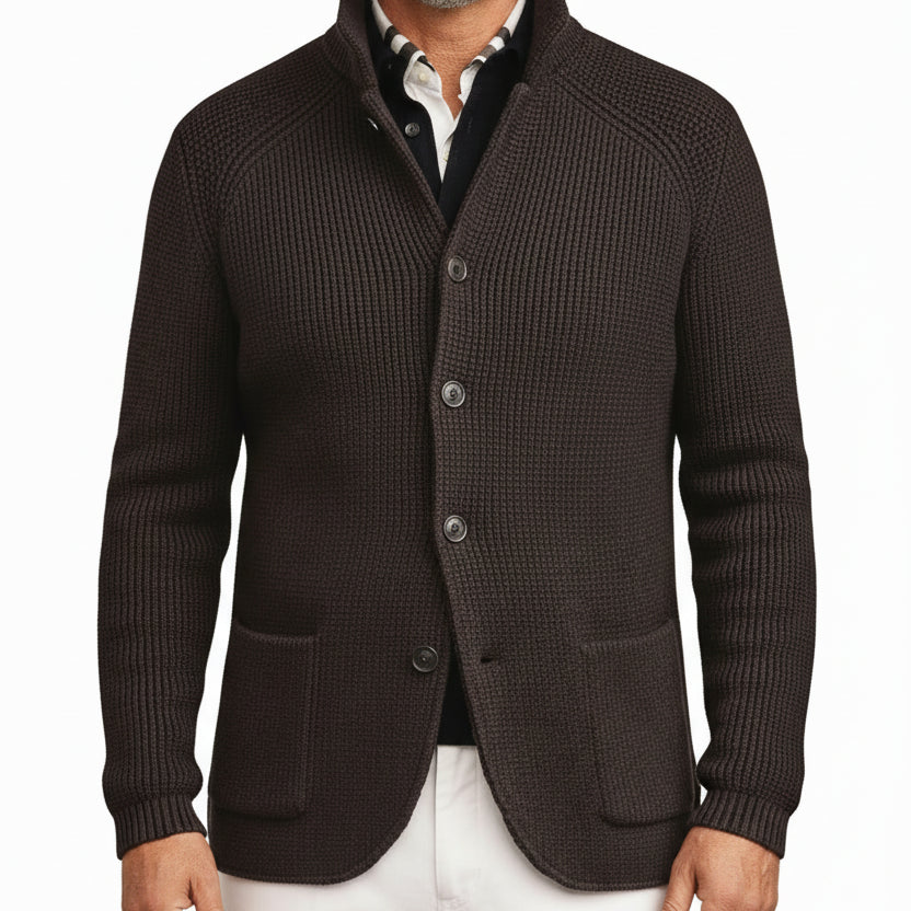 ELLIOT Printed Turtleneck Jacket