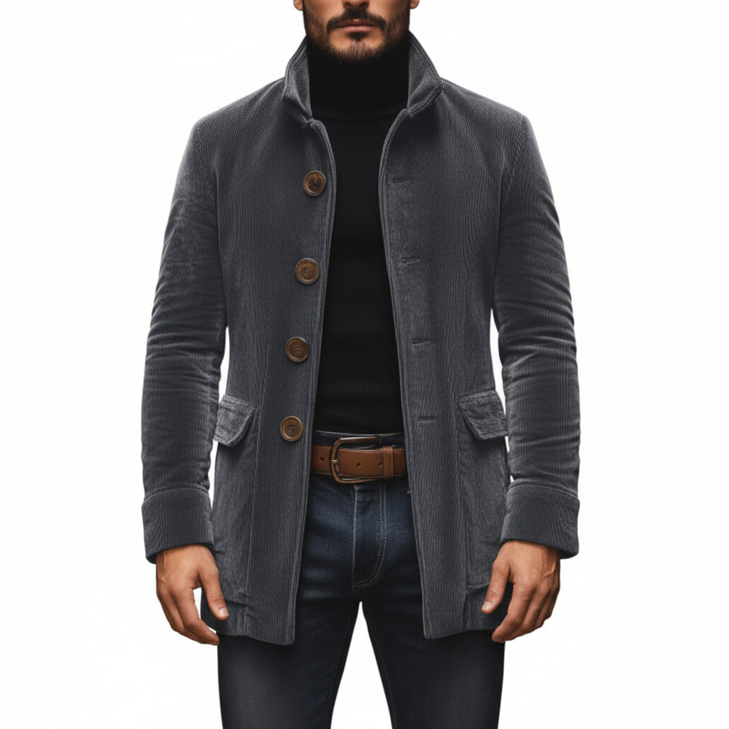 HARRIS Button Front Casual Jacket