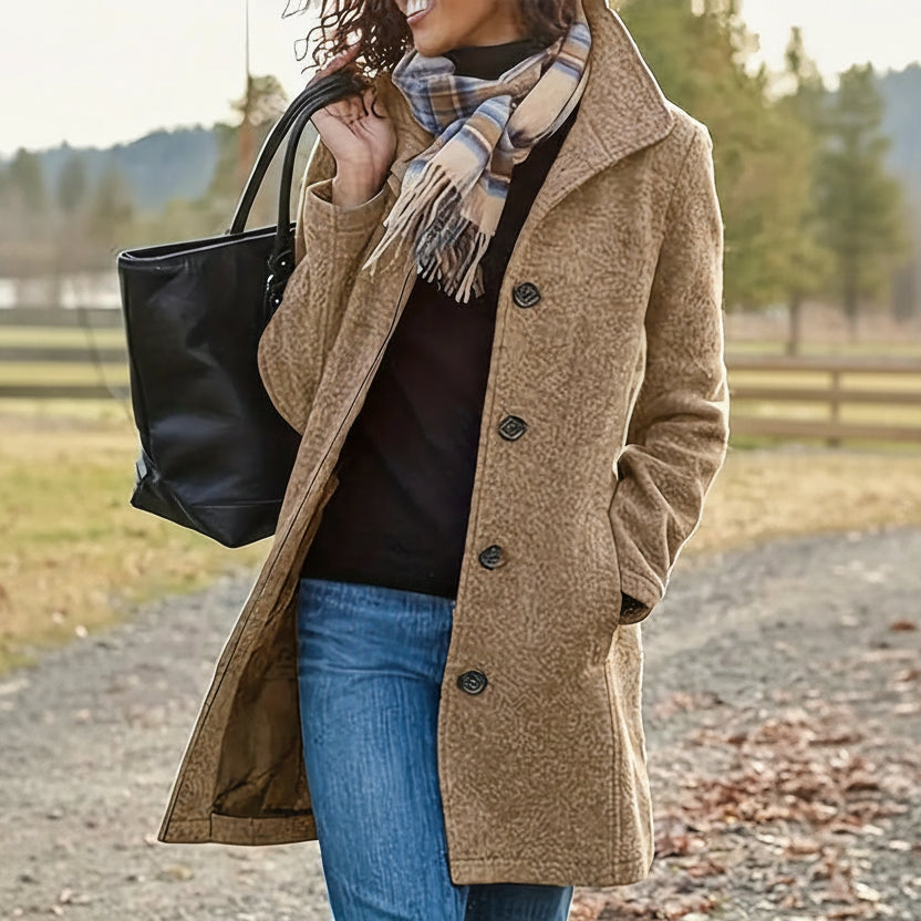 BRIAR Cashmere Blend Short Coat