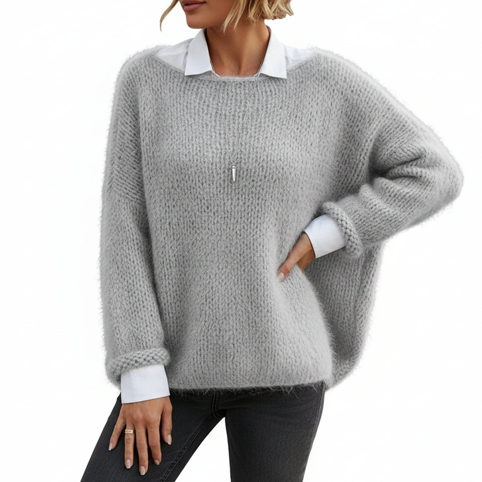HARRIET Loose O Neck Sweater