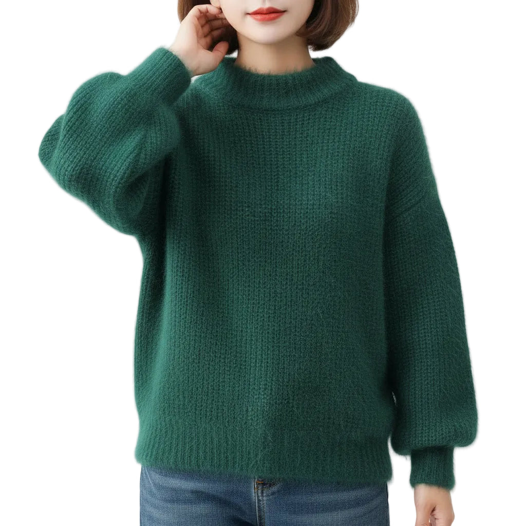 MARGOT Lantern Sleeve Sweater
