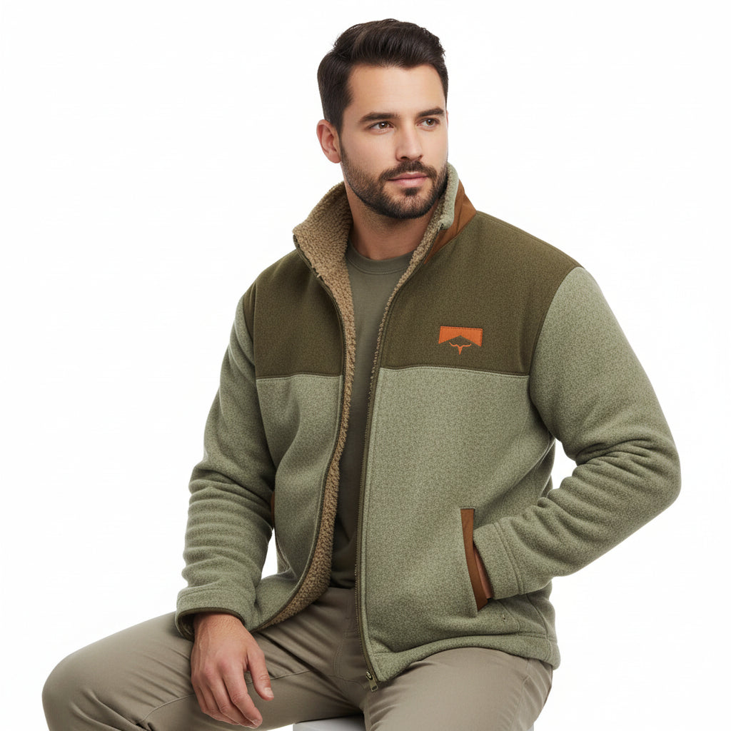 RYAN Printed Fleece Jacket