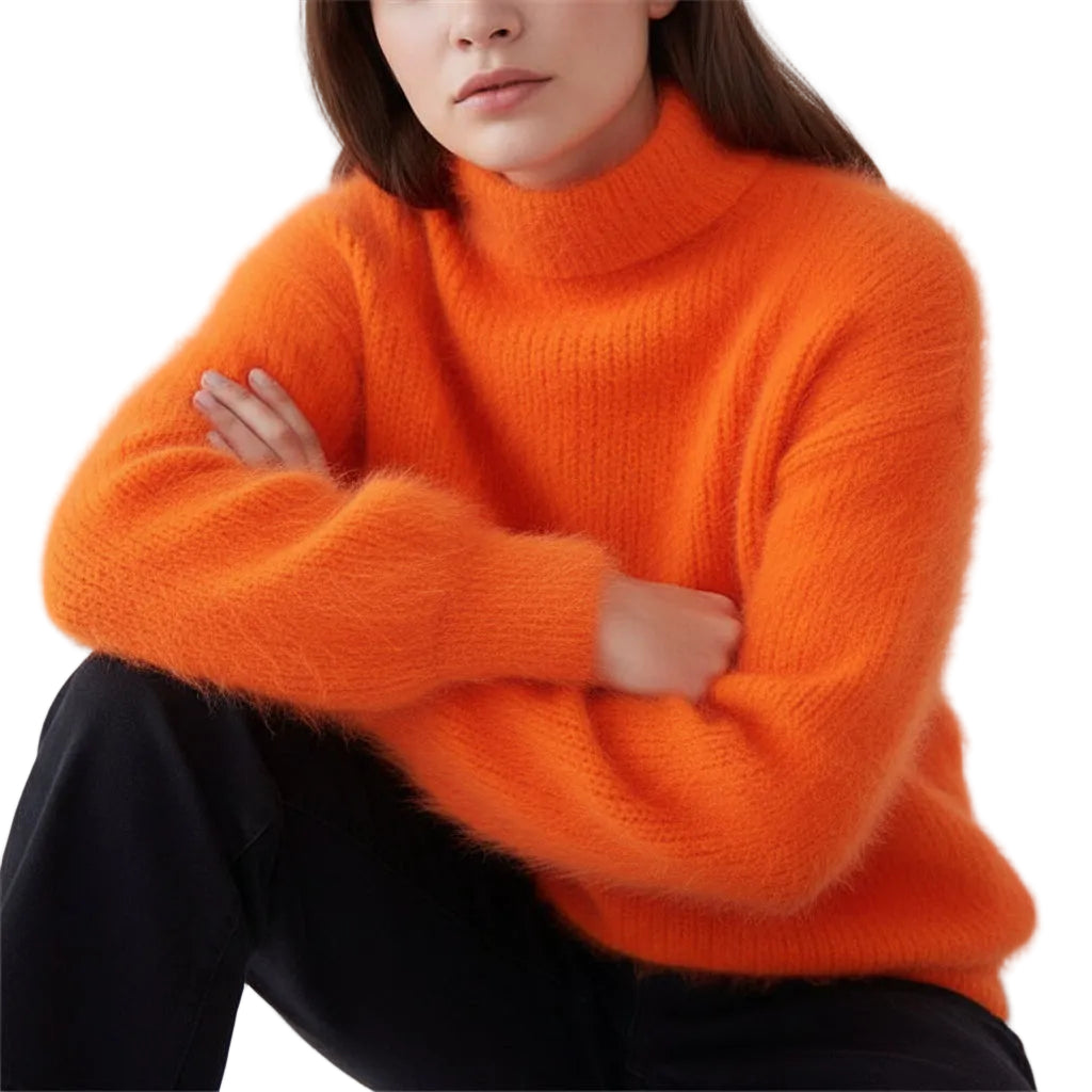 MARGOT Lantern Sleeve Sweater