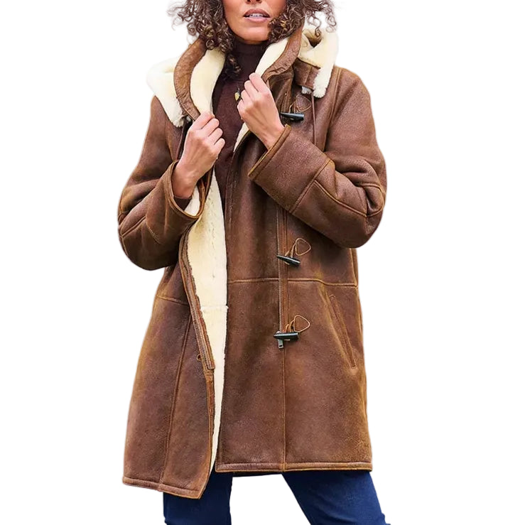 ARABELLA Hooded Long Coat