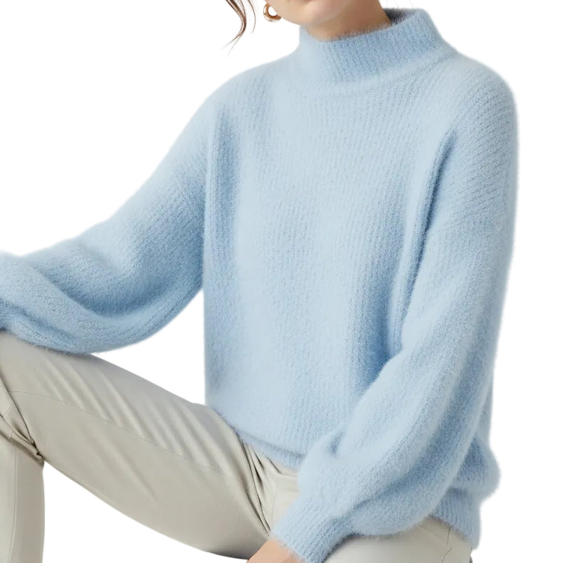 MARGOT Lantern Sleeve Sweater