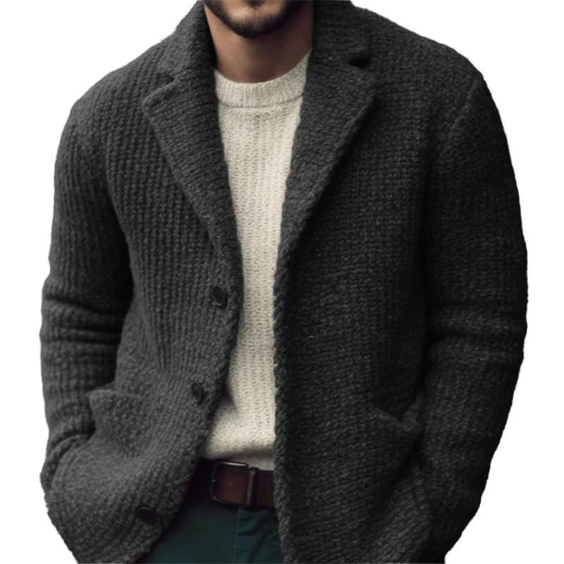 OWEN V Neck Knit Cardigan