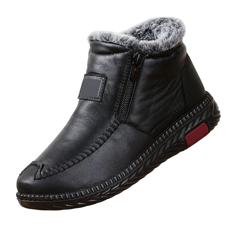 CHELSY Mid Calf Zip Boots
