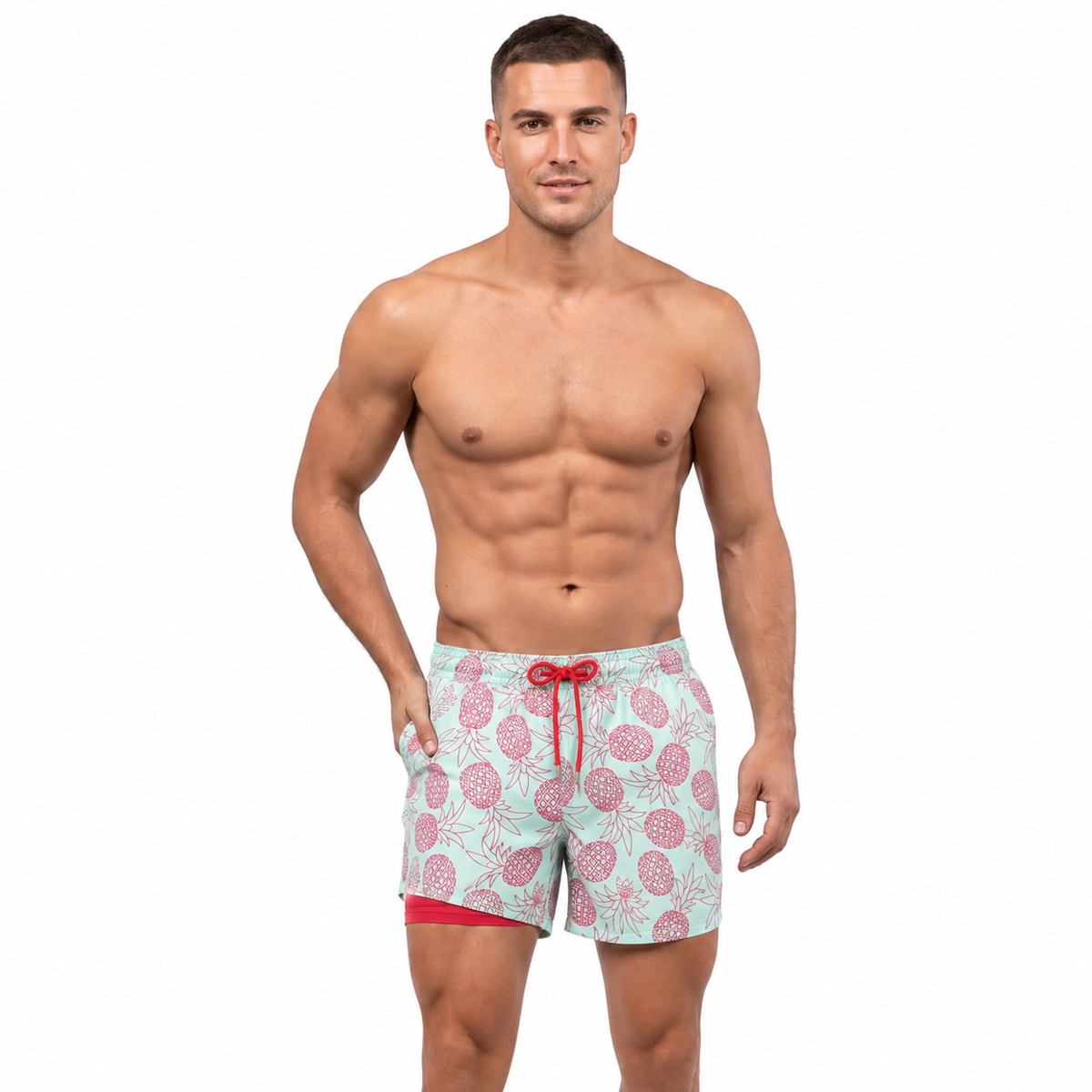 THEO Casual Swim Cotton Shorts