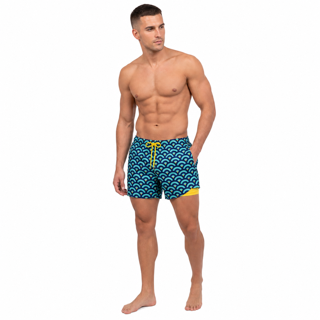 THEO Casual Swim Cotton Shorts
