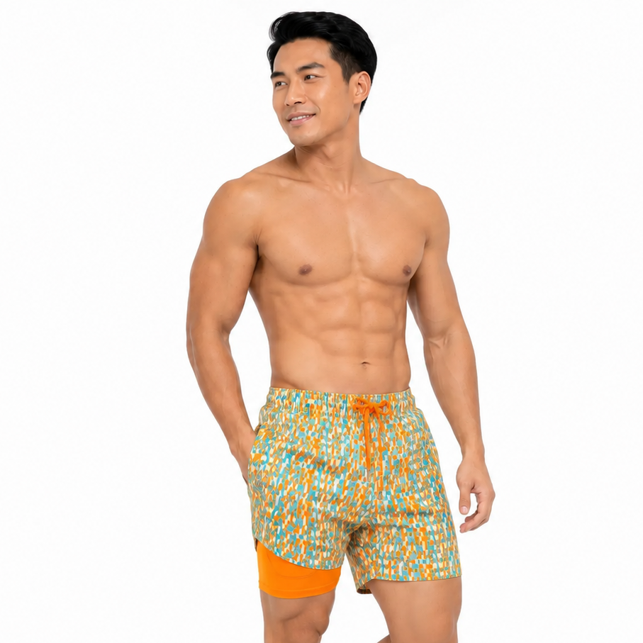 THEO Casual Swim Cotton Shorts