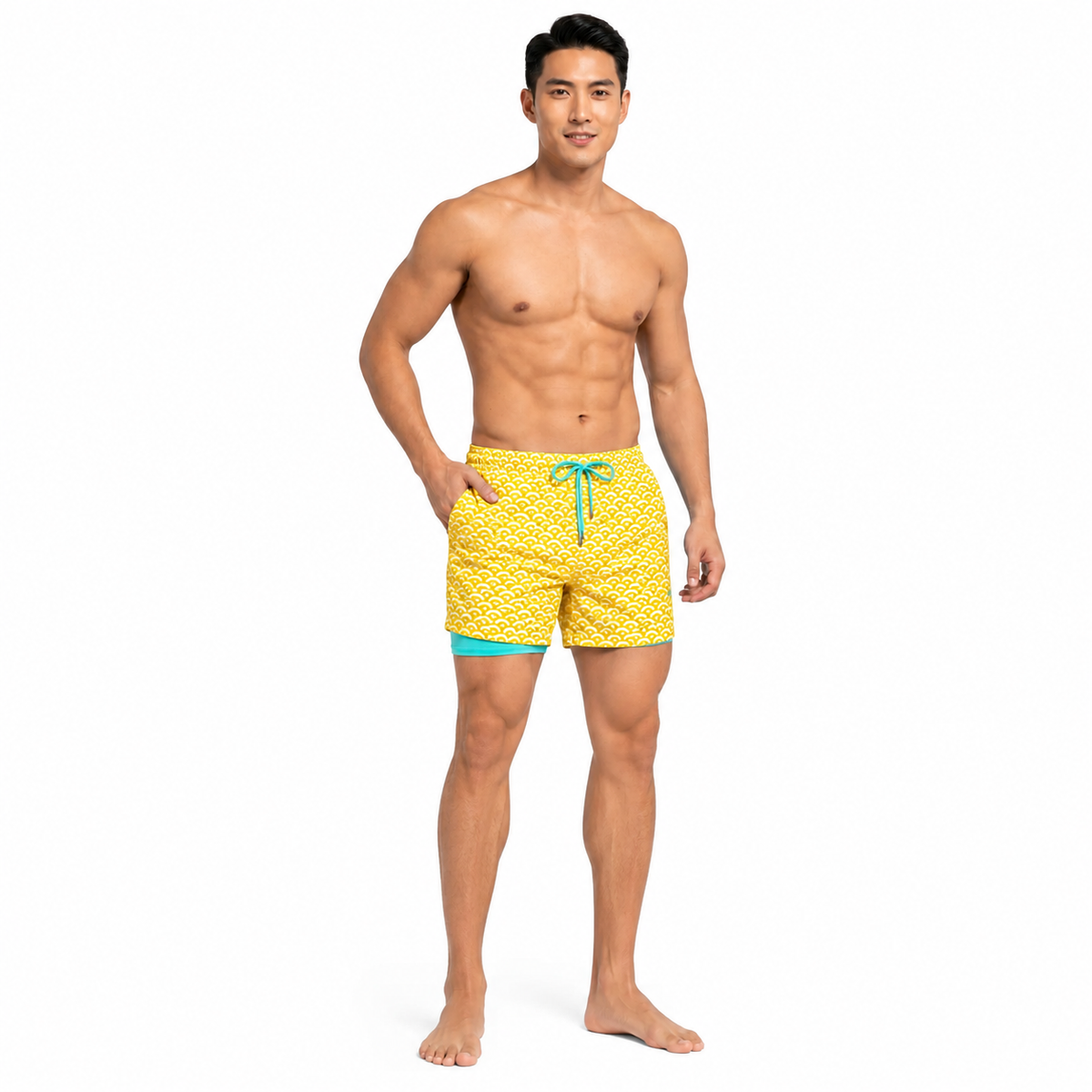 THEO Casual Swim Cotton Shorts