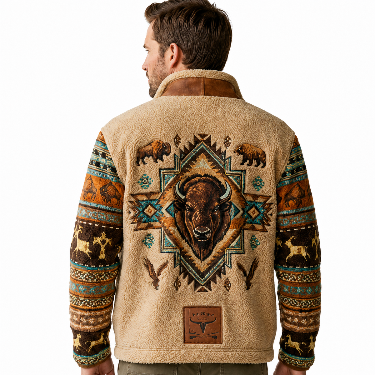 RYAN Printed Fleece Jacket