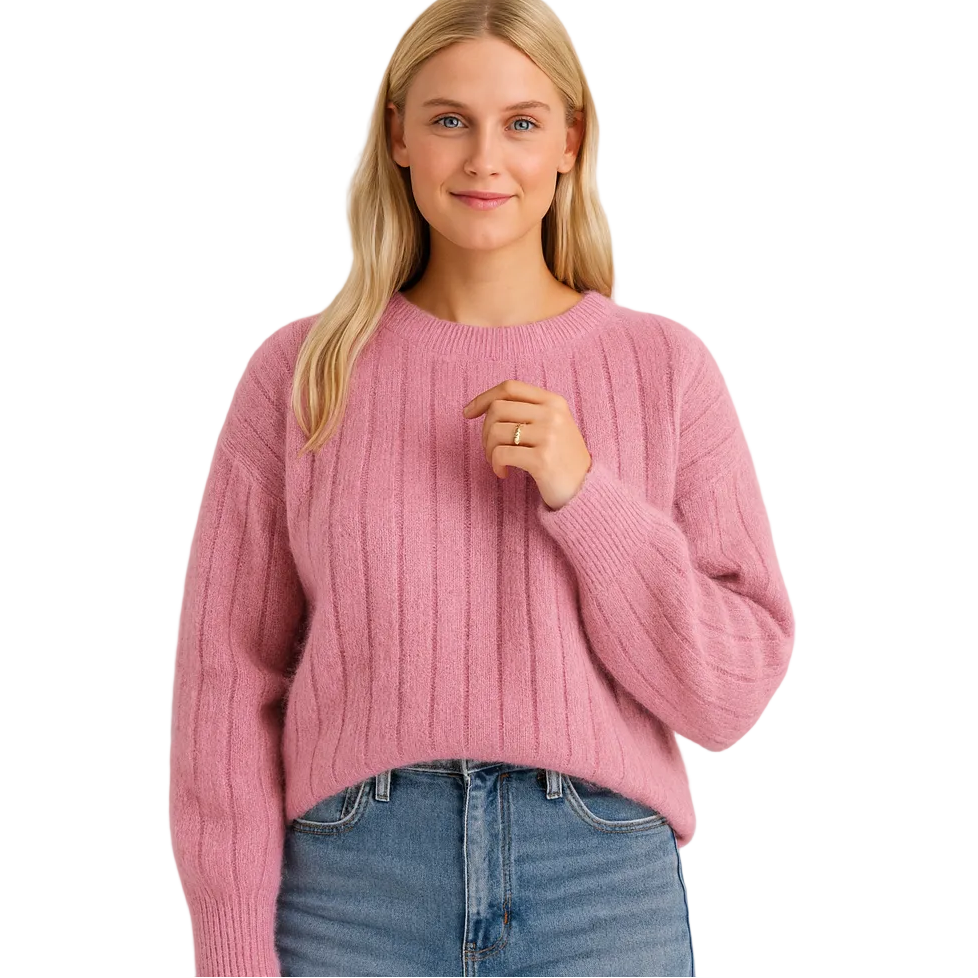 ALYSSA Cashmere Knit Sweater