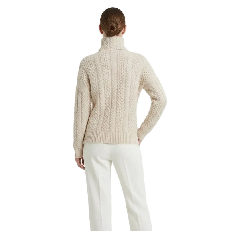 ALYA Dot Raglan Knit Sweater
