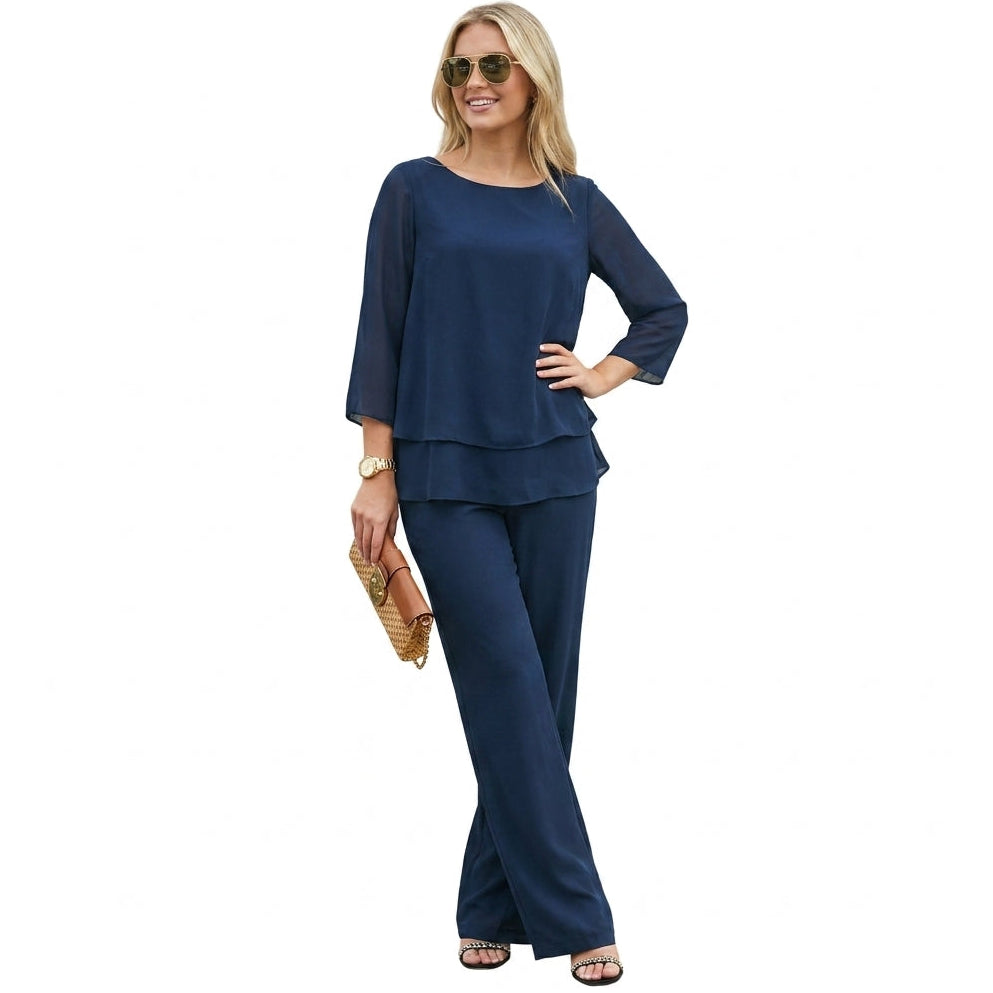 CHLOE Ruched Two Piece Set