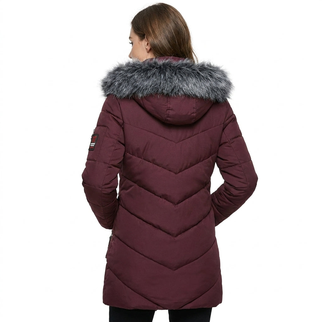 DEXTER Hooded Long Padded Parka