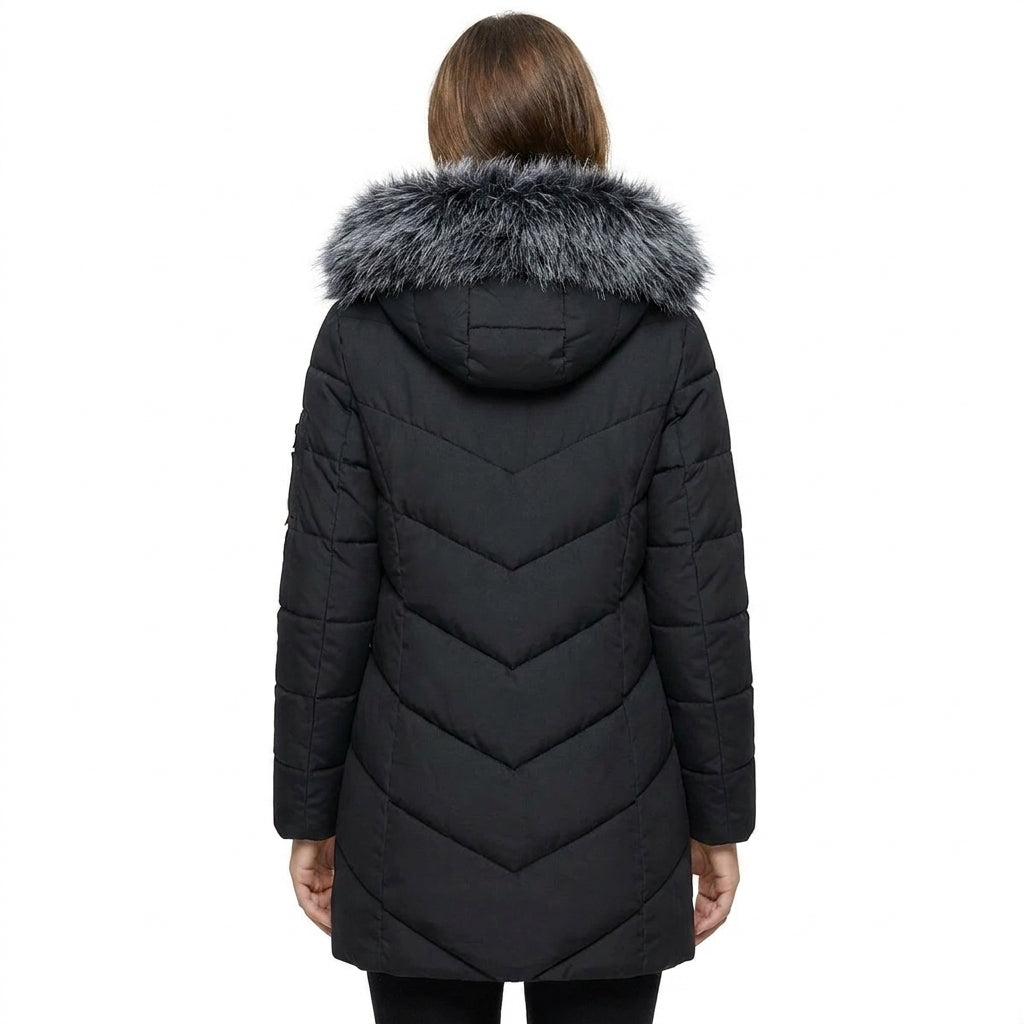 DEXTER Hooded Long Padded Parka