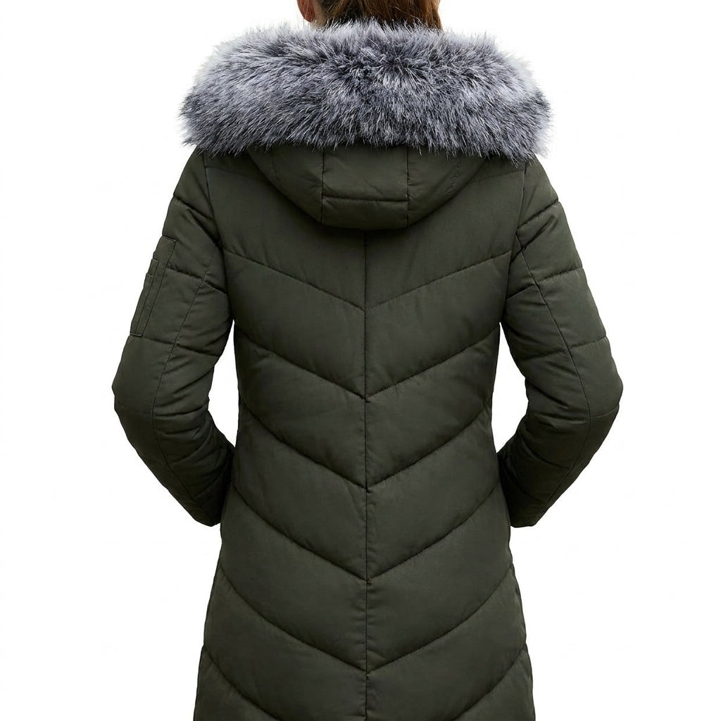 DEXTER Hooded Long Padded Parka