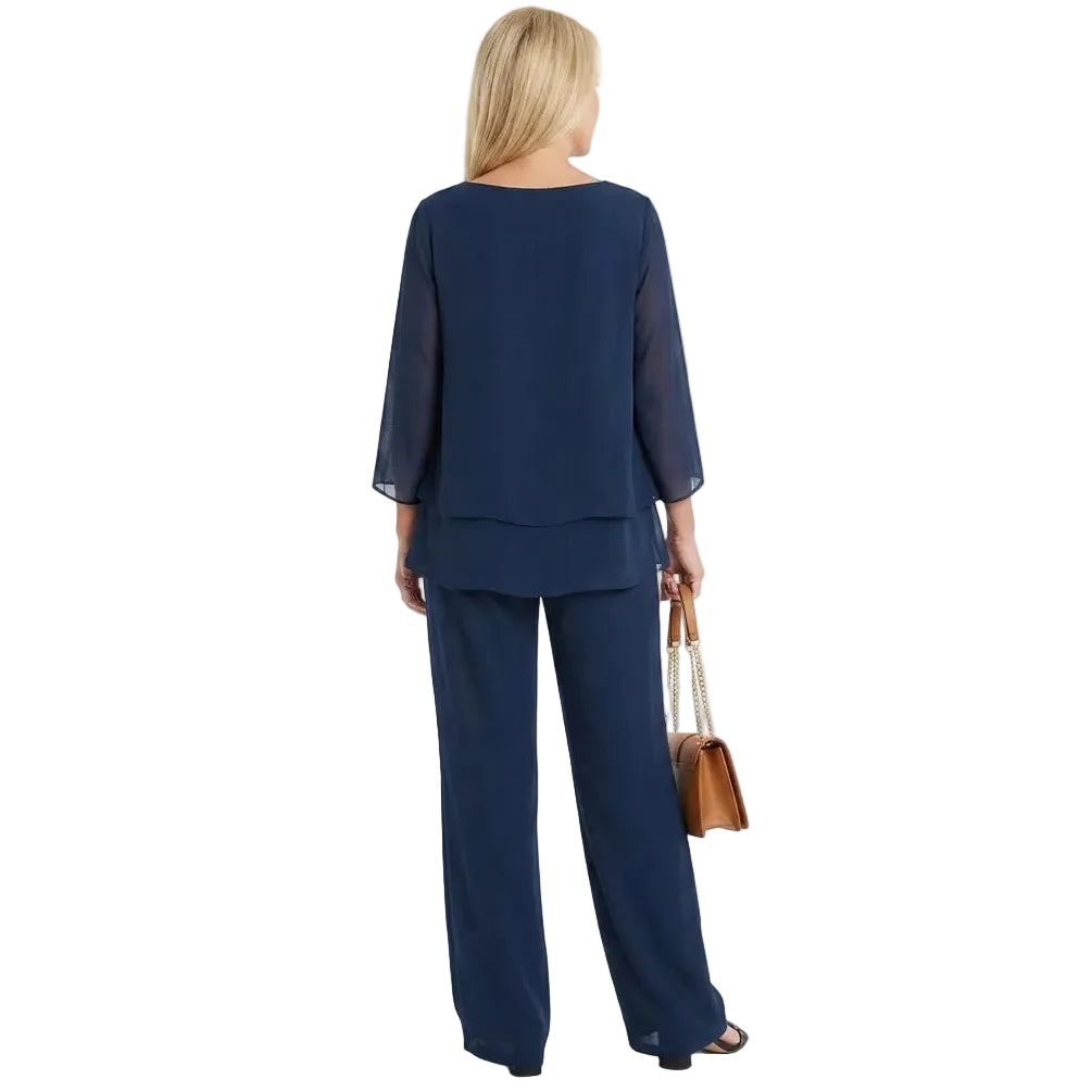 CHLOE Ruched Two Piece Set