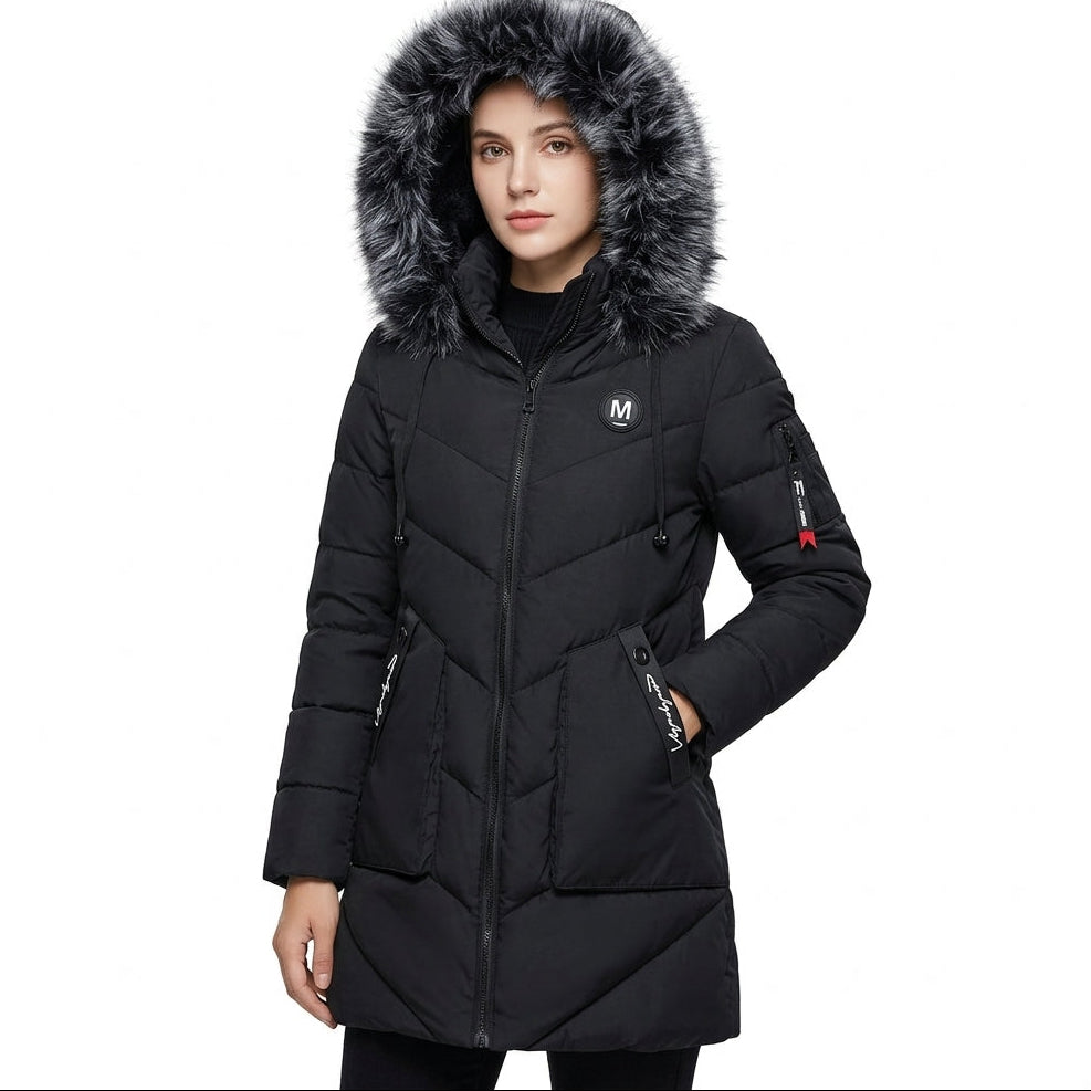 DEXTER Hooded Long Padded Parka