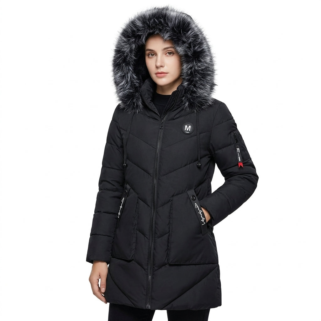 DEXTER Hooded Long Padded Parka