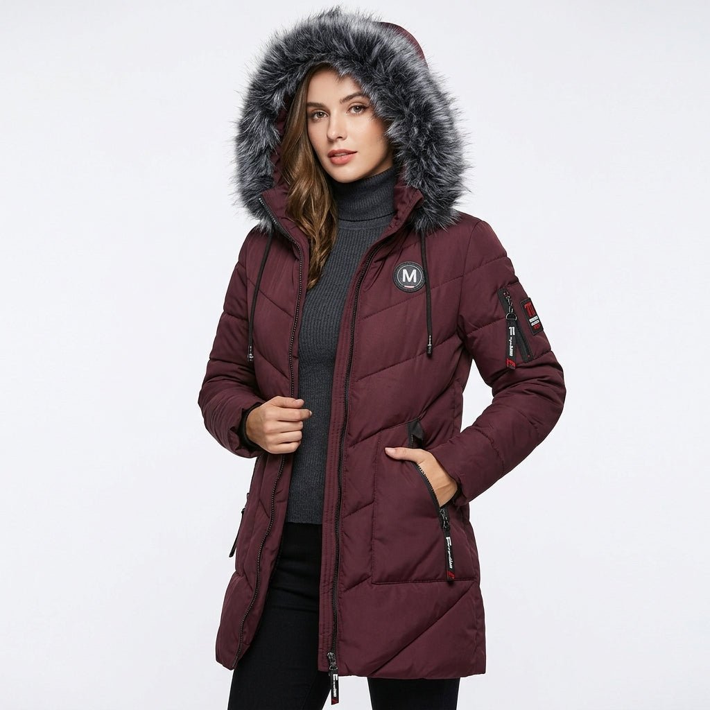DEXTER Hooded Long Padded Parka