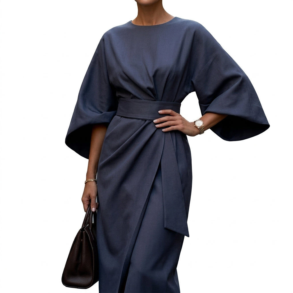 VIVIA Batwing Long Dress