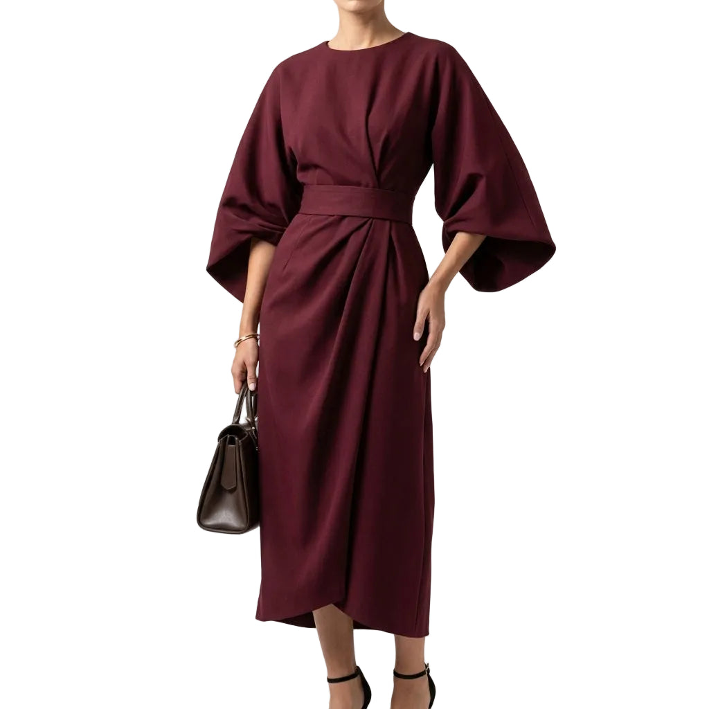 VIVIA Batwing Long Dress