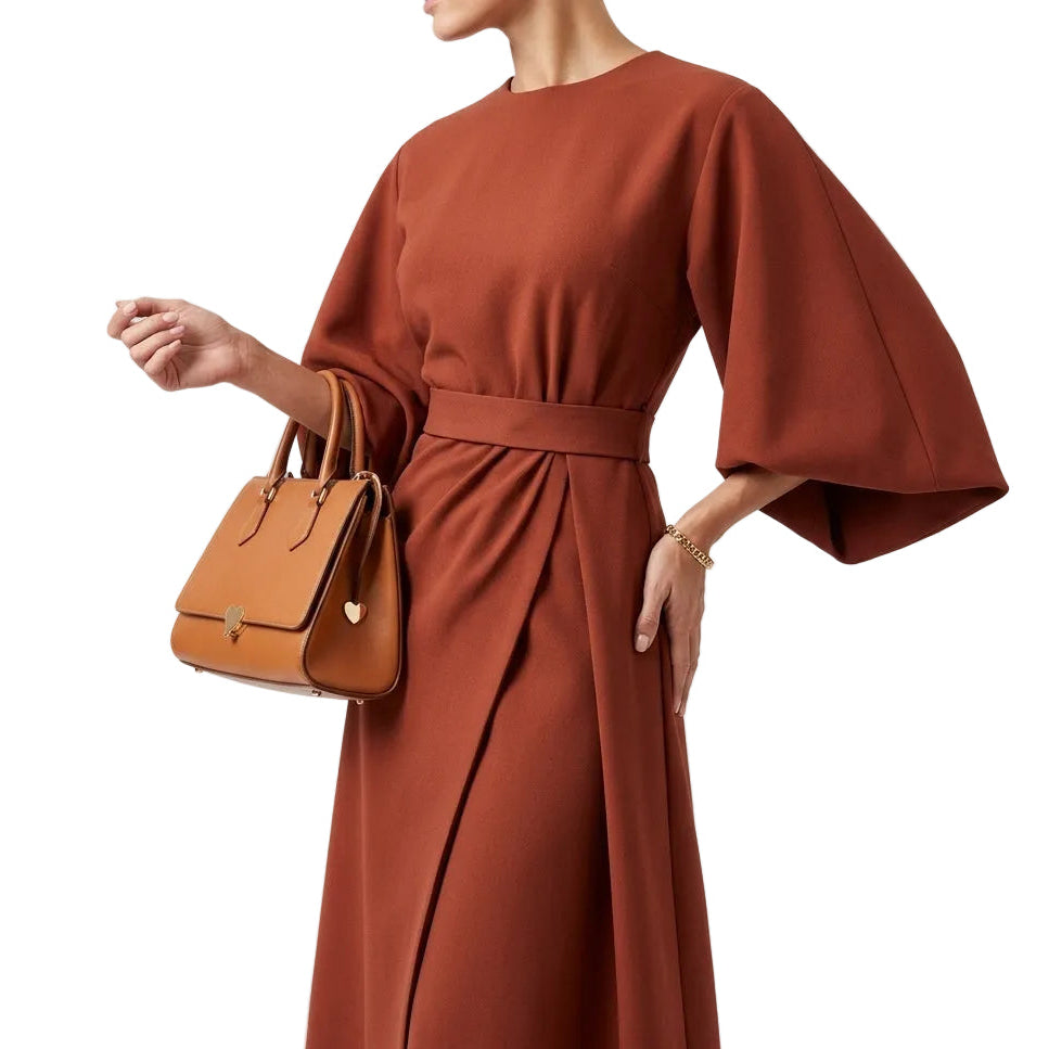 VIVIA Batwing Long Dress