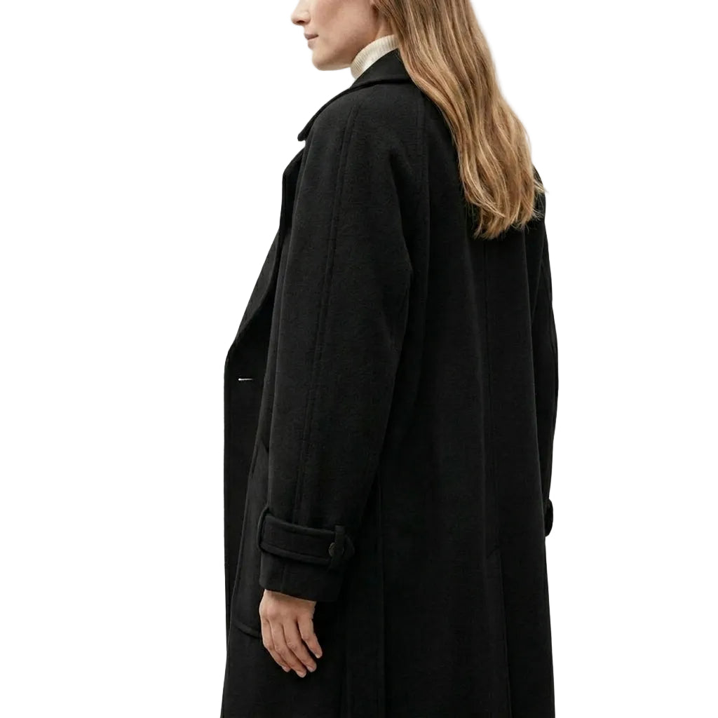 VERA Lace Up V Neck Coat
