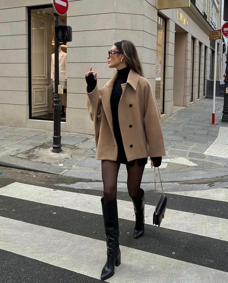 VICTORIA Cashmere Single Breasted Coat