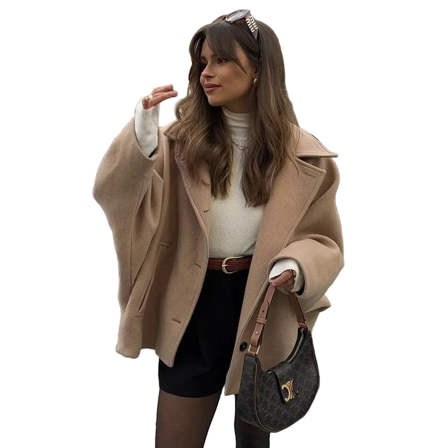 VICTORIA Cashmere Single Breasted Coat