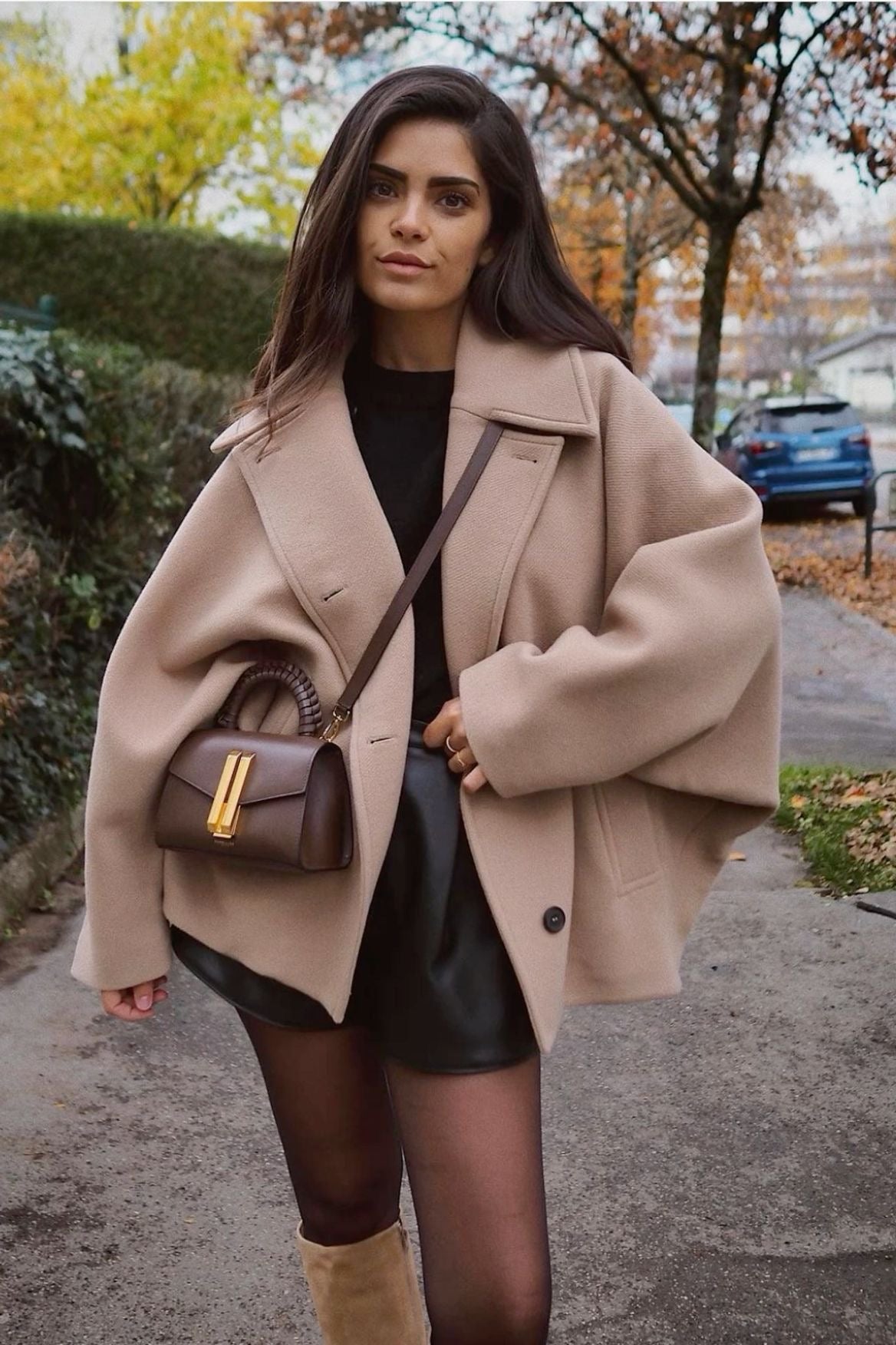 VICTORIA Cashmere Single Breasted Coat