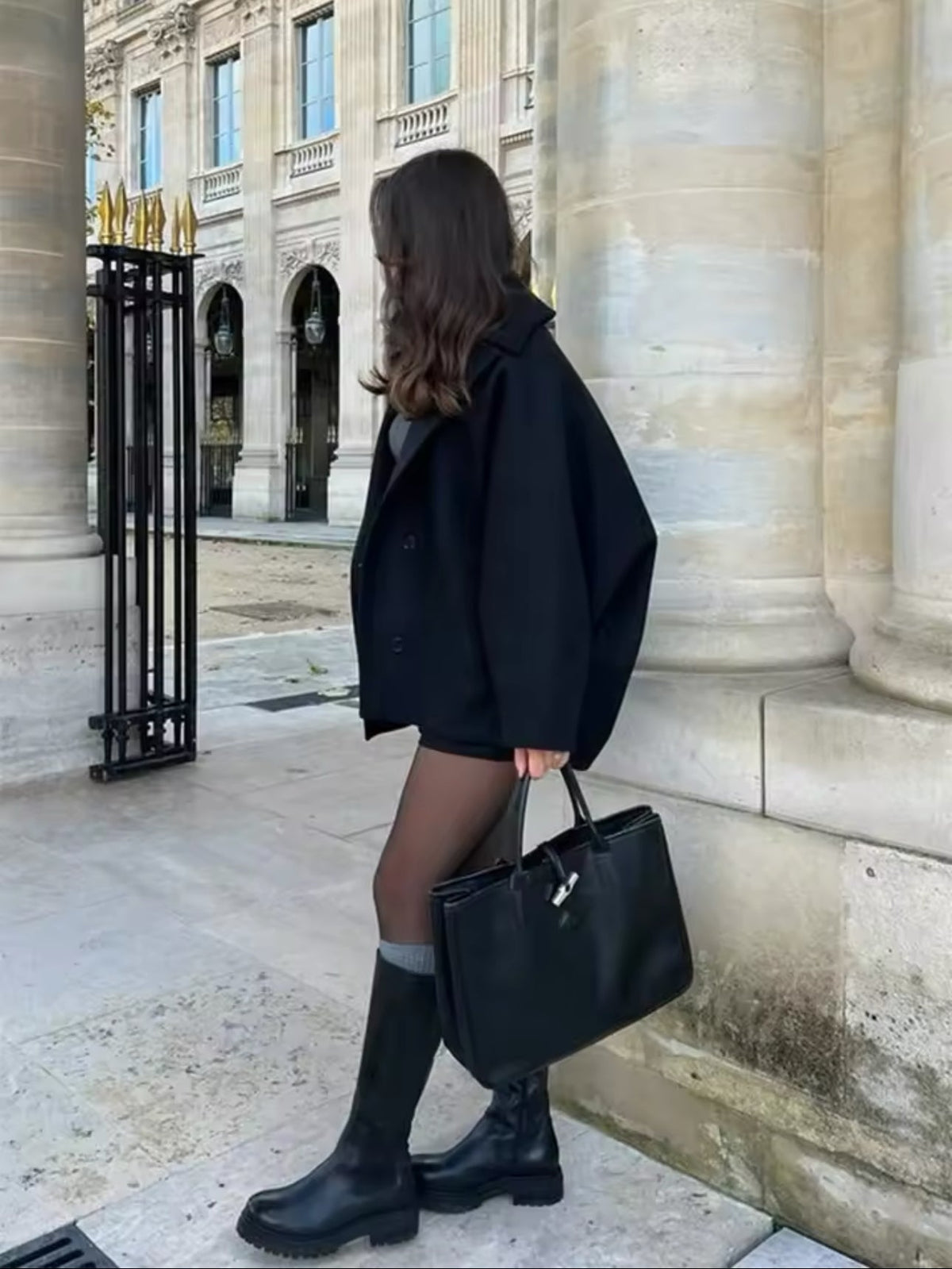 VICTORIA Cashmere Single Breasted Coat