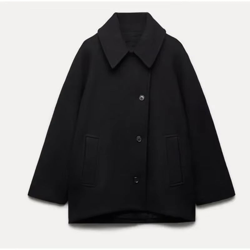 VICTORIA Cashmere Single Breasted Coat