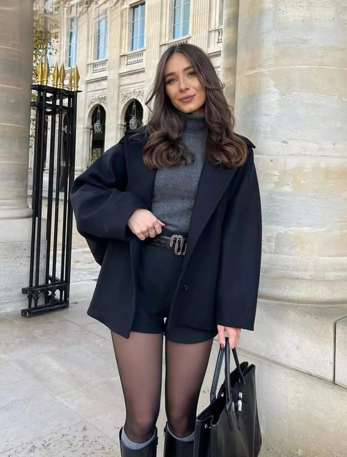 VICTORIA Cashmere Single Breasted Coat