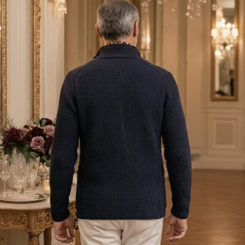 ELLIOT Printed Turtleneck Jacket