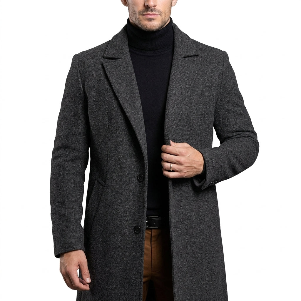 ARTHUR Long Canvas Coat
