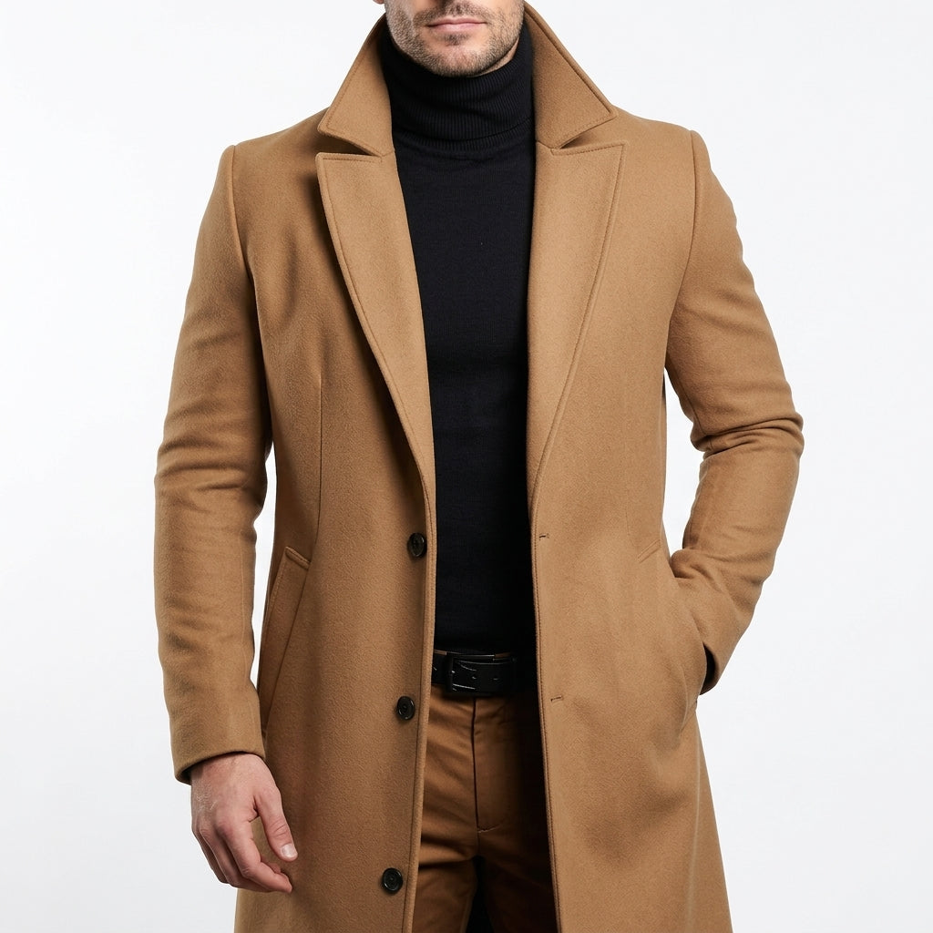 ARTHUR Long Canvas Coat