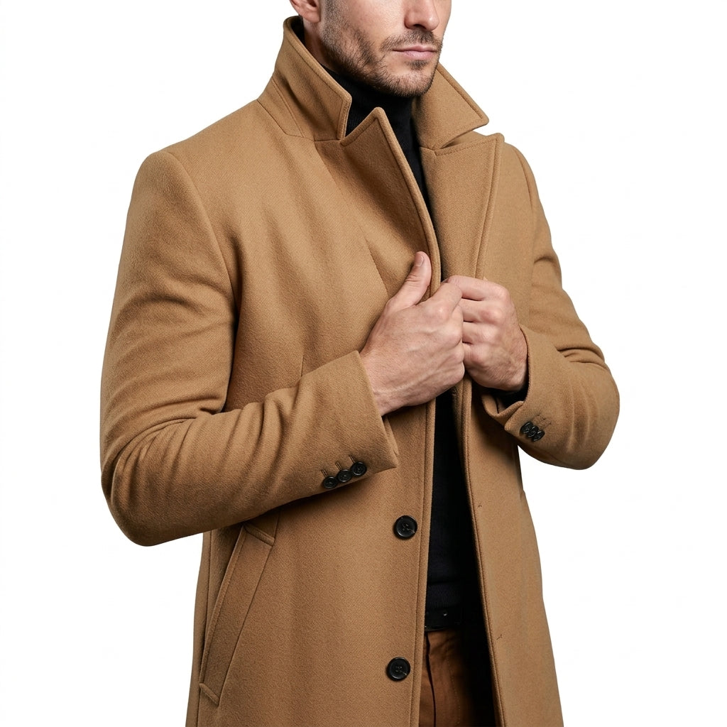 ARTHUR Long Canvas Coat