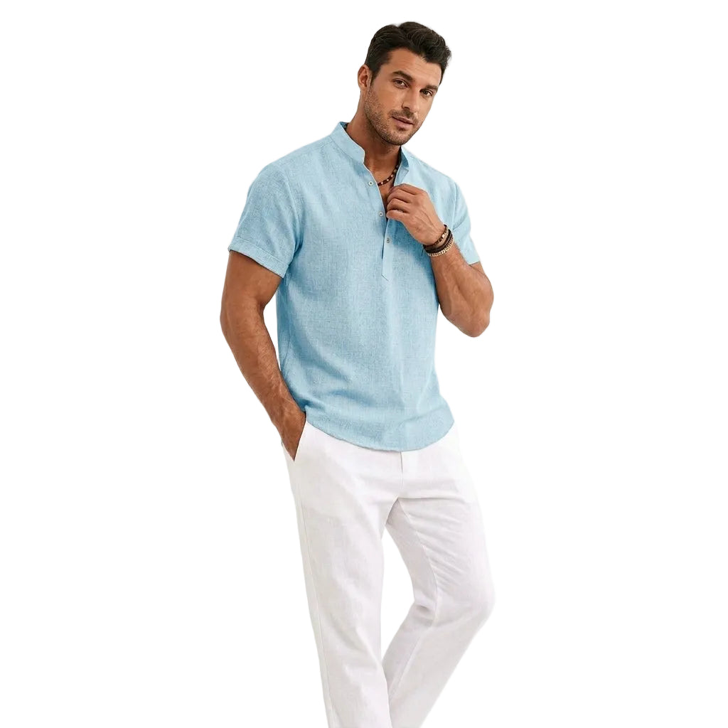 HUGO V Neck Casual Shirt