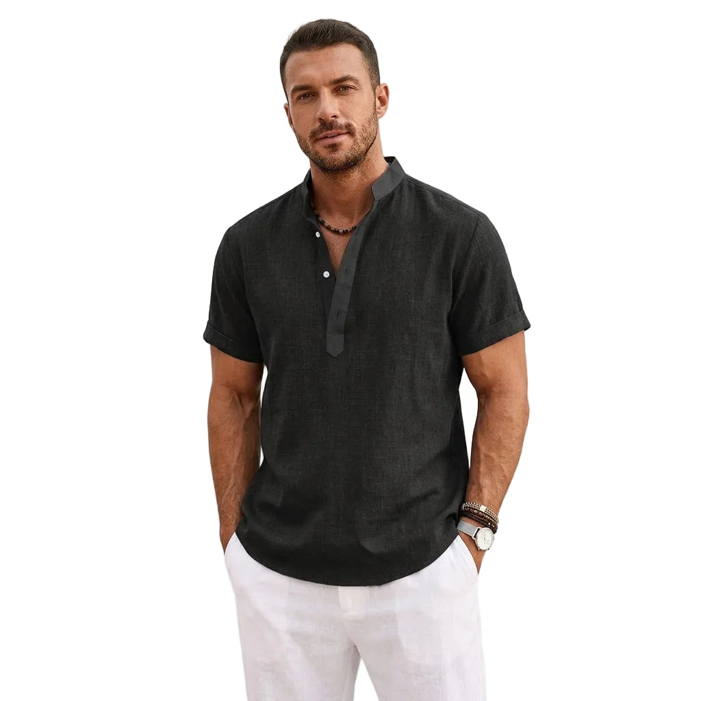 HUGO V Neck Casual Shirt