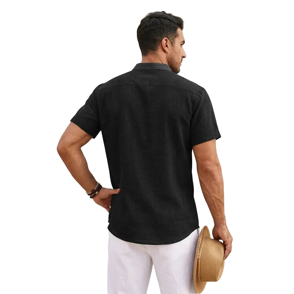 HUGO V Neck Casual Shirt