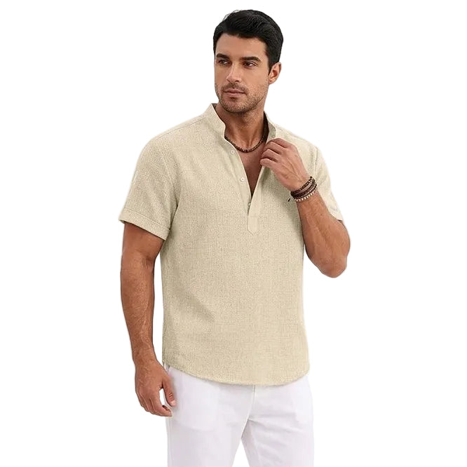 HUGO V Neck Casual Shirt