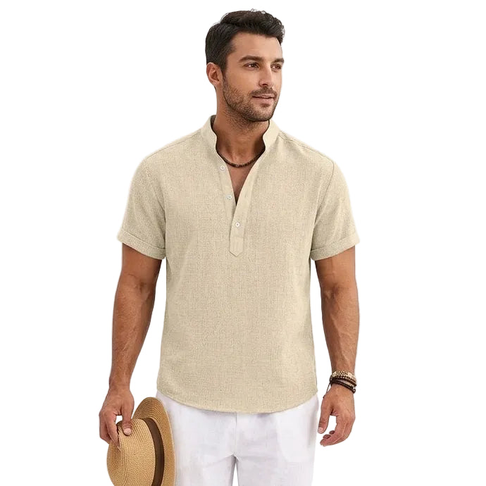 HUGO V Neck Casual Shirt