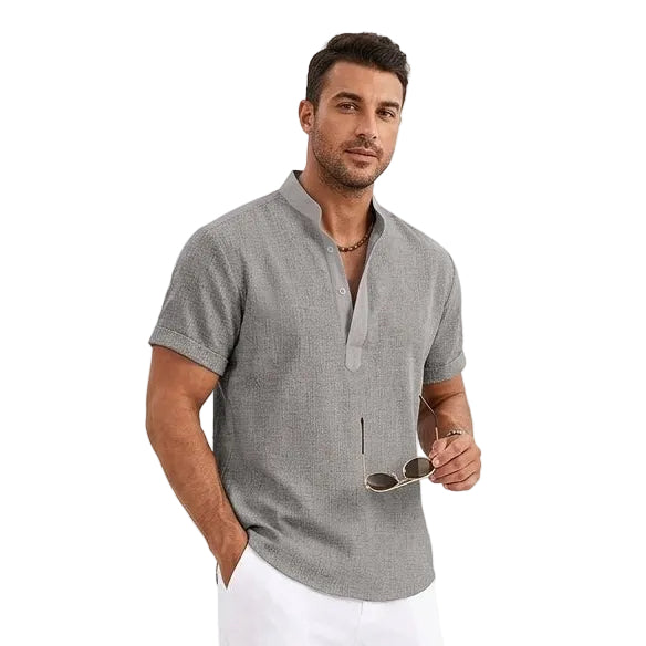 HUGO V Neck Casual Shirt