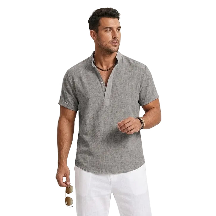 HUGO V Neck Casual Shirt