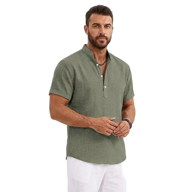 HUGO V Neck Casual Shirt