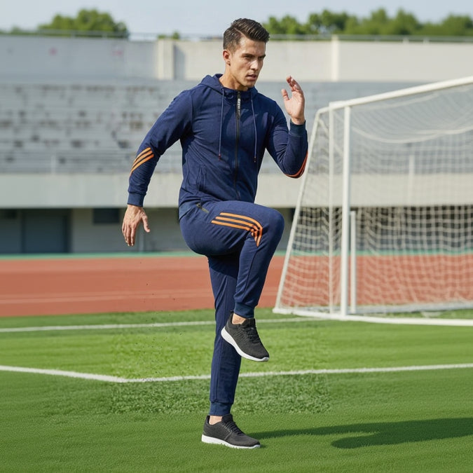 MASON Printed Zipper Tracksuit